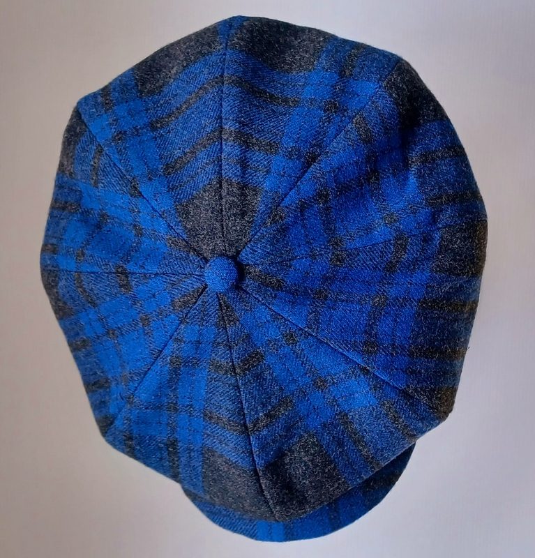 Chapeau Gavroche premium bleue - série limitée