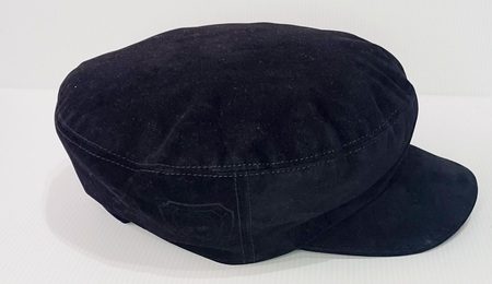 Casquette en Suédine Noire – Série Limitée – Mufuankolo – Image 2