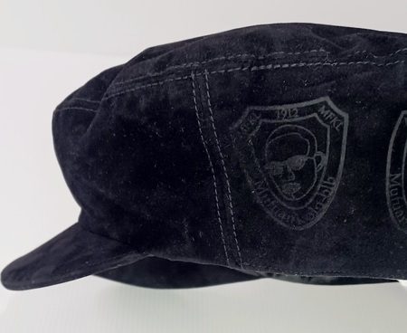Casquette en Suédine Noire – Série Limitée – Mufuankolo – Image 3
