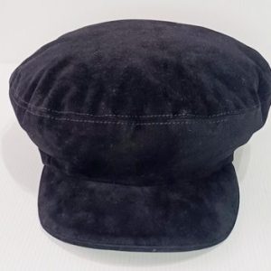 Casquette en Suédine Noire – Série Limitée – Mufuankolo