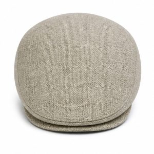Casquette plate ALIZÉ en lin naturel – Made in France | Mufuankolo