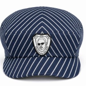 Casquette RIGHE ÉCLAT 1912 – Coton à rayures biais – Fabrication Française