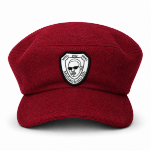 Casquette mixte en laine 100 % ROSSO VALENTE | Série limitée fabriquée en France | Mufuankolo